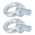 thumbnail image 4 of Boulon de Levage pour les Yeux, 2 Pcs Boulons de Levage en Acier au Carbone Galvanisé Filetage Profond, Rond, 4 of 7