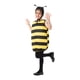 thumbnail image 1 of Disfraz de abejorro, traje de abeja, vestido de poliéster, disfraz amarillo, atuendo de animal elegante S, 1 of 9
