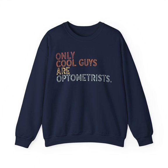 Optometrist Optometry Sweatshirt Gifts Crew Neck Shirt Long Sleeve Unisex