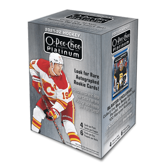 2021-22 O-Pee-Chee Platinum Hockey Trading Cards Blaster Box