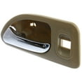 thumbnail image 2 of Geelife Door Handle For 1994-1997 Honda Accord Rear Left Beige w/Chrome Lever Plastic, 2 of 7