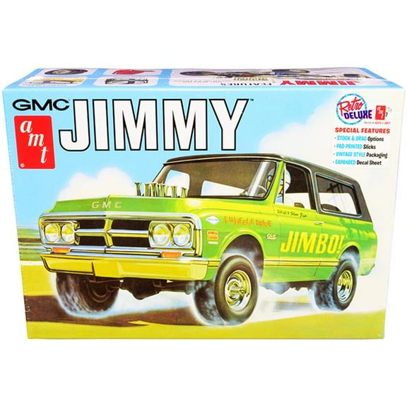 Skill 2 1972 GMC Jimmy Pickup Truck 2-in-1 Kit 1 by 25 Scale Model Kit
