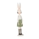 thumbnail image 3 of Estatua de niña conejo Figura de niña conejo Escultura decorativa moderna de escritorio para Verde, 3 of 9