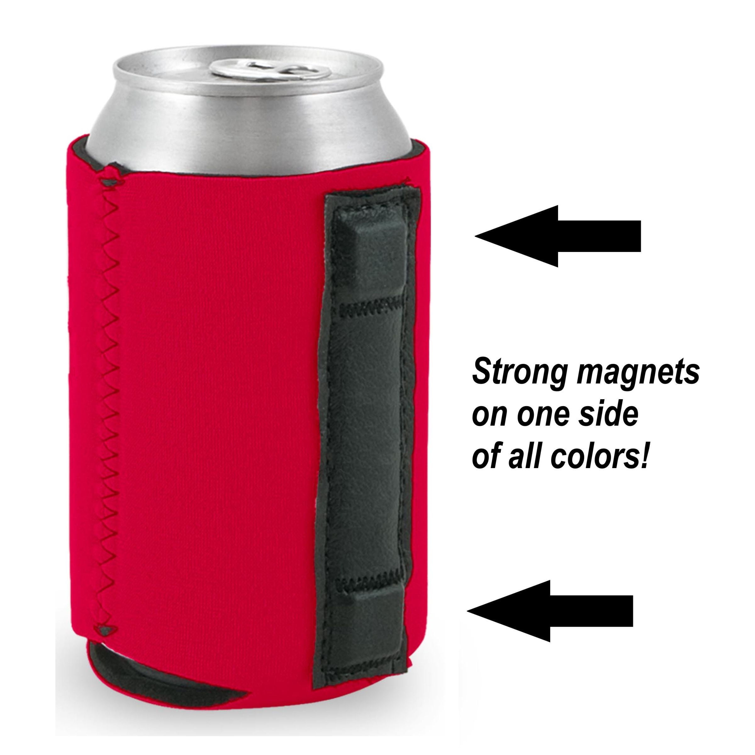 Hold My Beer Magnetic Can Coolie (Black) 