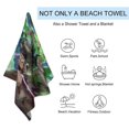 thumbnail image 3 of Poster Ghostbusters Beach Towel Microfiber Soft Absorbent Quick-Dry Bath Towel 130x80cm for Bathroom Shower Guests Pool Swimming Camp Holiday Gym for Kid Adult, 3 of 8