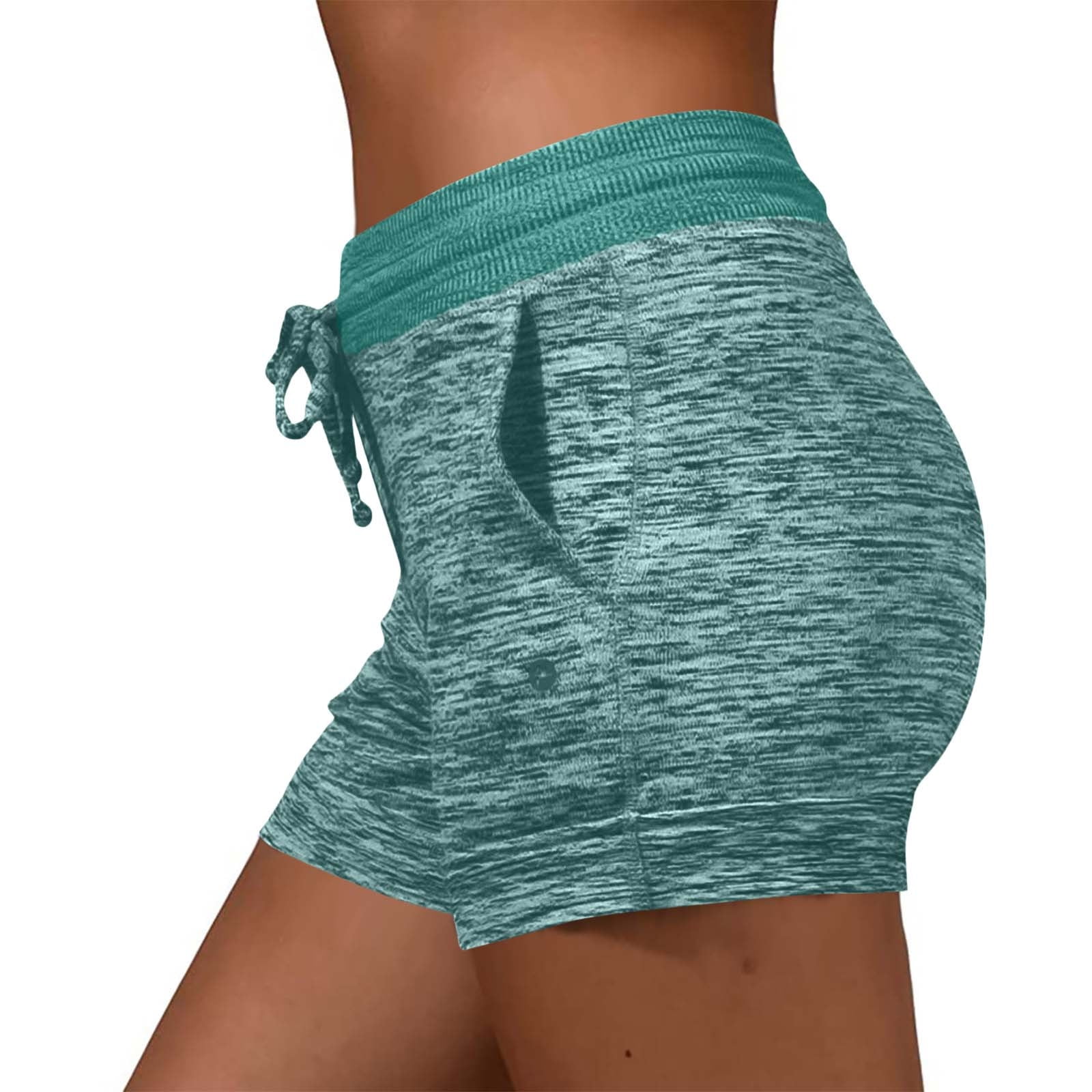 Womens Sweat Shorts Drawstring Shorts for Women, Soft Comfy