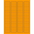 thumbnail image 2 of Box Partners LL170OR Étiquettes Rectangulaires Laser Orange Fluorescent 1,75 x 0,5 Po - Lot de 8000, 2 of 3