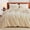 Cream White, variant on EMME Faux Fur Duvet Cover Queen Size, 3 Pieces Ultra Soft Fluffy Comforter Cover, Cozy Warm for Winter, Luxury Elegant Shaggy Bubble Bedding Sets , 1 Duvet Cover & 2 Pillow Shams (Queen, Camel)