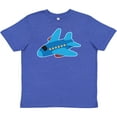 thumbnail image 3 of Inktastic Jet Airplane Childs Plane Youth T-Shirt, 3 of 5