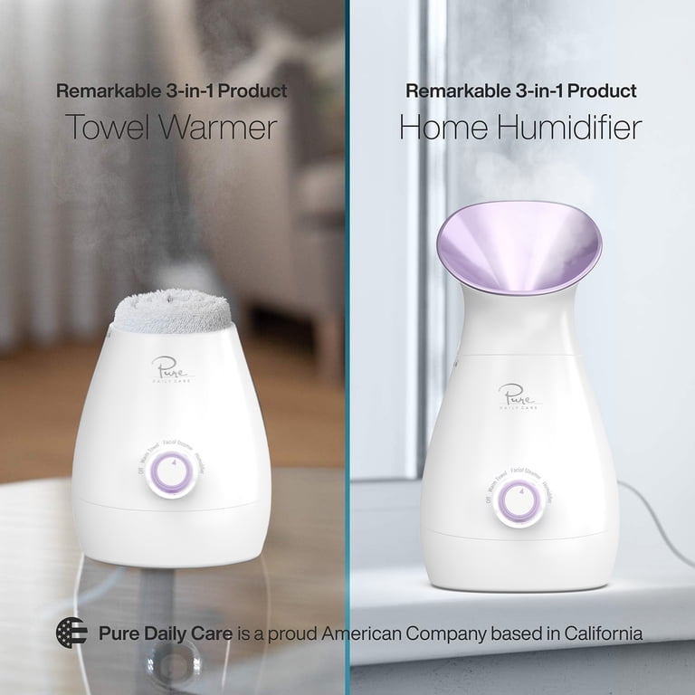 Pure Daily Care Nano Steamer 3-in-1 Ionic Facial, Humidifier