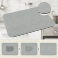 thumbnail image 5 of Unique Bargains Diatomaceous Stone Dish Countertop Drying Mat Grass Gray 15.7*11.8 inch, 5 of 7
