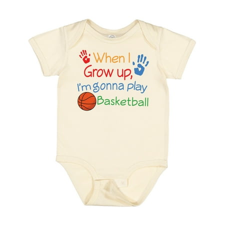 

Inktastic Future Basketball Player Outfit Gift Baby Boy Bodysuit