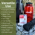 thumbnail image 6 of [5 Pack ] Thermal Reflective Emergency Blanket 52”x84” | Mylar Survival Blanket for Camping & Emergencies, 6 of 7
