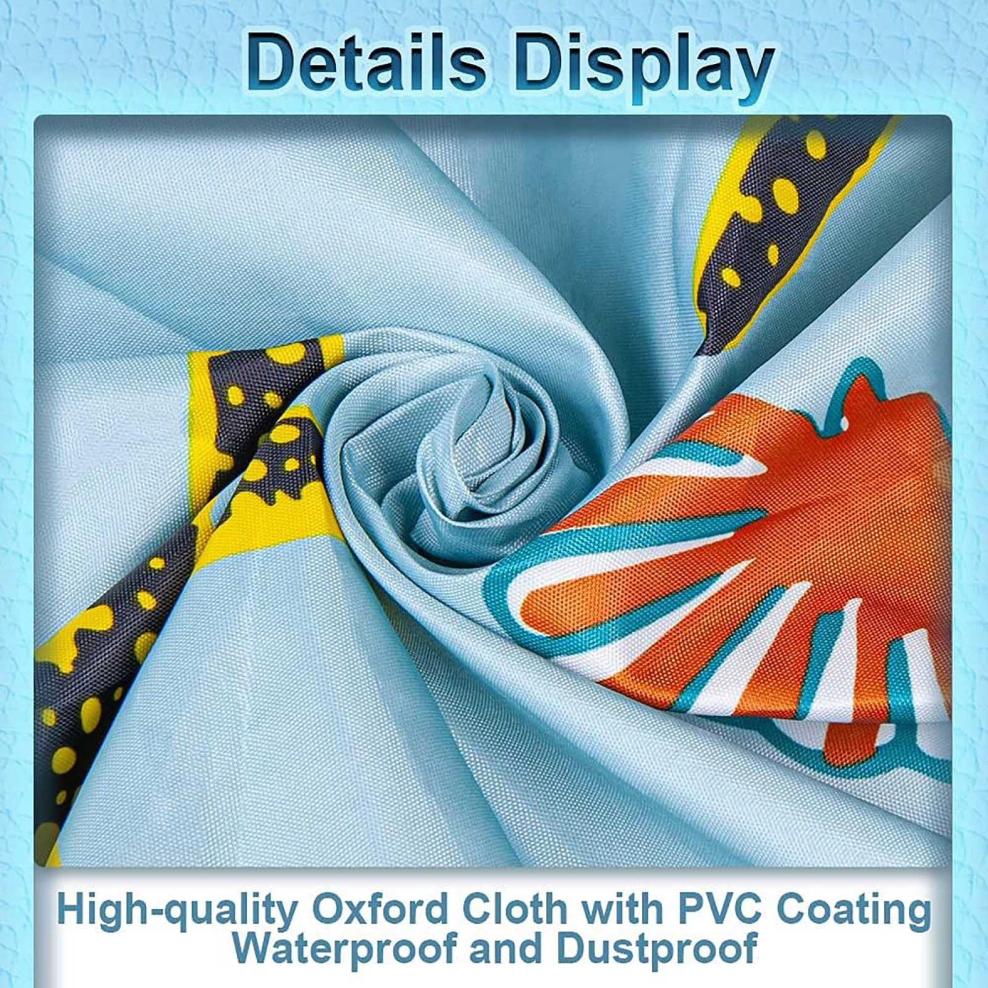 Pool Cover for Above Ground Pools – Waterproof, UV Protection (98% Blocking), Foldable, Easy Install with Elastic Cords