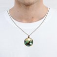 thumbnail image 4 of Sea Lion Necklace Personalized Custom Photo Round Pendant Adjustable Stainless Steel Necklaces with Gift Box for Men Women Mothers Valentine's Jewelry Gift, 4 of 6