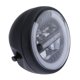 thumbnail image 2 of denteros LED halógenos 7 pulgadas, ojos en ángulo, luz de conducción, haz para Racer Cruiser Universal Amarillo Macarena Faro redondo de la motocicleta LED, 2 of 7