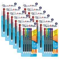 Paper Mate Write Bros Mechanical Pencil, 0.7mm, Assorted, 5 Per Pack, 12 Packs