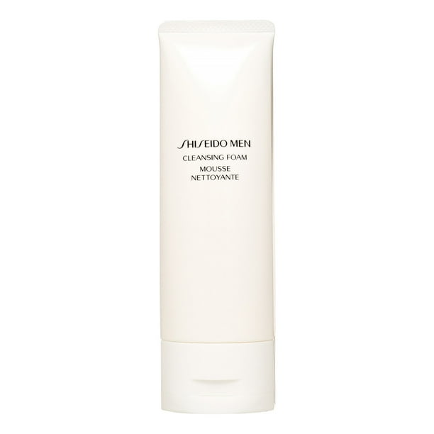 Shiseido Shisiedo Men Face Cleansing Foam, Face Wash for Men, 4.6 Oz