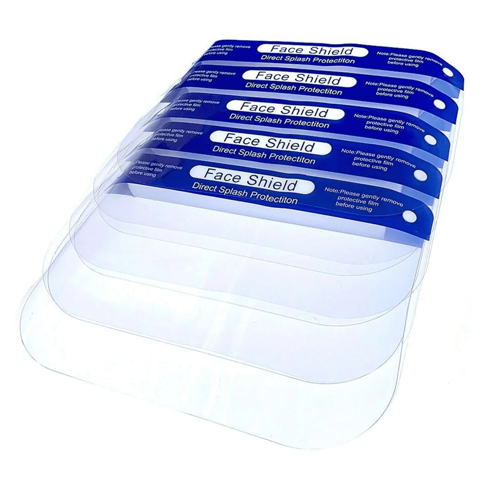 25pcs, Face Shield, universal Fit