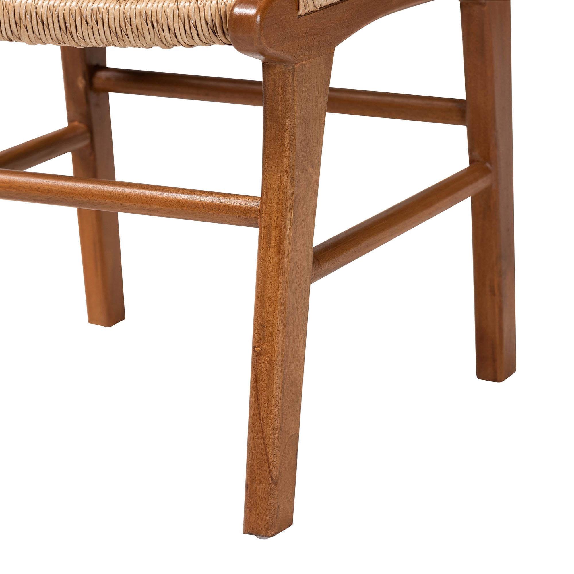 bali & pari Ariba Boho Dining Chair, Caramel Brown