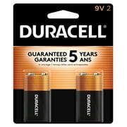Duracell Coppertop 9V Alkaline Batteries 2/PK