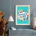 thumbnail image 6 of Dreamtimes Poster Prints Wall Paper Art Decor Summer camp 12x18 inch Photo Picture Poster for Home Bedroom Living Room Kitchen, 6 of 7