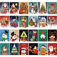 thumbnail image 1 of Juego de Lienzos para Pintar Sherr con Tema Navideño Preimpreso, 24 piezas, 1 of 7