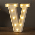 thumbnail image 2 of Light Up Letters,Marquee Letters,Engagement Party Decorations Letter Lights Sign for Night Light Wedding Birthday Party Christmas Lamp Home Bar Decoration, 2 of 8