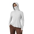 thumbnail image 3 of XINPING Women's Protective Sunscreen Jacket Ice Silk Summer Lightweight Long Sleeve Jacket Breathable for Summer Outdoors, 3 of 7