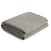 Gymax 17/23 lbs Weighted Blankets Cotton with Cover Glass Beads