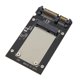 thumbnail image 1 of Adaptador de disco duro MSATA SSD a tarjeta SATA3.0 tarjeta de conversión para MSATASSD de 30x50mm Hugtrwg Para estrenar, 1 of 6