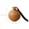 thumbnail image 2 of 1 tarro de cerámica para polvo., 2 of 3