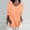 Orange, variant on Graphic Tees for Women'spring Casual 3/4 Sleeve Solid Color V Neck Loose Pullover Knit Fall Tops for Women Yellow M