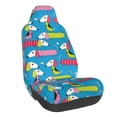 thumbnail image 1 of Wukai Color Dachshund Dog Full Set Car Seat Covers with Soft Padding Universal Auto Front Seats Protector and Cushion Mat, 1 of 5