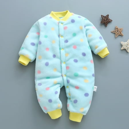 

Baby Clothing Thickening Hajamas for Boys and Girls Coral Flannel Warm Dress Pajamas Baby Sleeping Bag Wearable Blanket with Legs