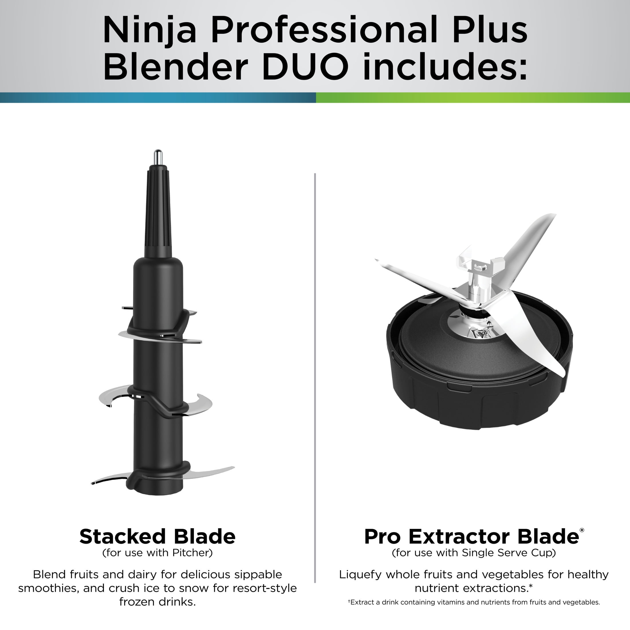 Ninja Professional Plus Blender DUO with Auto-iQ, 1400 Watts Ninja Professional Plus Blender DUO with Auto-iQ, 1400 Watts