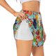 thumbnail image 1 of Balery Vegetable (2) Pantalones cortos deportivos para mujer con forro y dos bolsillos, elásticos, para entrenamiento, gimnasio, yoga-Large, 1 of 7