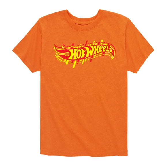 Hot Wheels - Red And Yellow Logo - Toddler And Youth Short Sleeve Graphic T-Shirt