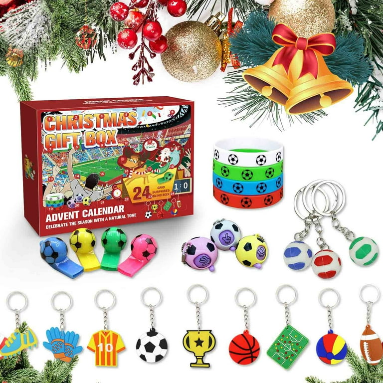 Soccer Ornament for Christmas Tree - Soccer Gifts for Boys 8-12
