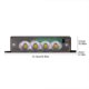 thumbnail image 2 of Luz de pared solar para exteriores, lámpara de camino de jardín de 4 LED, iluminación de seguridad automática inalámbrica desde el anochecer hasta el amanecer, plástico ABS resistente a la, 2 of 3