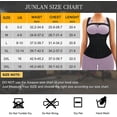 thumbnail image 4 of Junlan Women Sauna Sweat Suit Waist Trainer Corset Tummy Control Waist Trimmer Tank Top Neoprene Weight Loss Body Shaper Vest(Black Small), 4 of 7