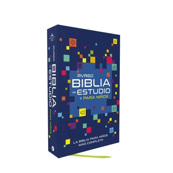 Rvr60 Biblia de Estudio Para NiÃ±os, Tapa Dura: La Biblia Para NiÃ±os MÃ¡s Completa, (Hardcover)