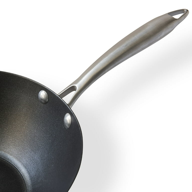  Norpro 10-Piece Wok Set, Silver, 14 inch: Woks And Stir Fry  Pans: Home & Kitchen