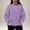 Purple, variant on XINXIAOO Women's Sweatshirt Long Sleeve Sweatshirt Pullover Tops for Women Purple Sweatshirt Women Winter Fashion Sweatshirts for Women Trendy