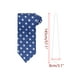 thumbnail image 2 of Conjuntos de corbatas para hombres INSPIRE CHIC, corbatas de lunares con pañuelo a juego para bodas y negocios, azul real, 2 of 5