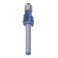 thumbnail image 4 of Flush Trim Bit, Wear  Double Bearing Flush Trim Bit 1/4xR1.5 High Strength Incisive Cutting With Blue Coating For Woodworking, 4 of 8