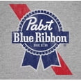 thumbnail image 2 of Pabst Blue Men's Short-Sleeve Graphic Logo Tee (Heather Grey, 2XL, XXL), 2 of 2