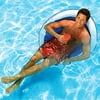 Spring Float Papasan, Blue & White