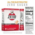 thumbnail image 2 of Gatorade G Zero Sports Drink Fruit Punch, Powdered Energy Drink Mix, 0.10 oz, 10 Count Packets, 2 of 6