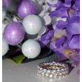 thumbnail image 5 of 14k Yellow Gold Prong-set Round-cut Cubic Zirconia Eternity Band, 5 of 5